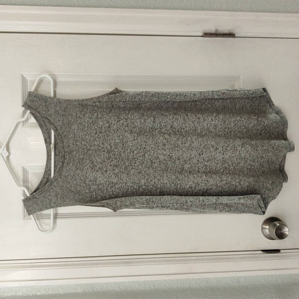Old Navy Luxe Grey Sweater Tank